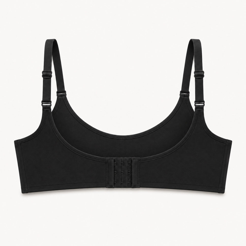 Herfur Everyday Comfort Bra in Black — back view