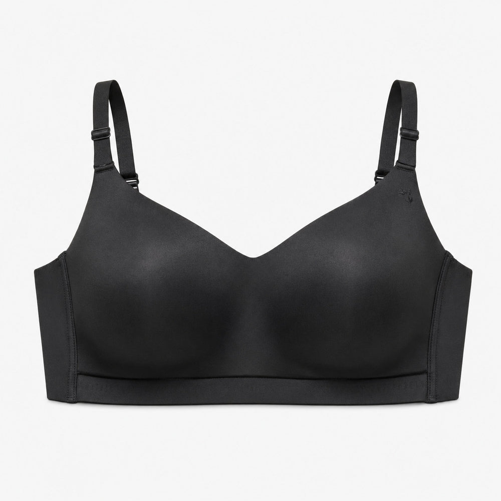 Herfur Everyday Comfort Bra in Black — front view