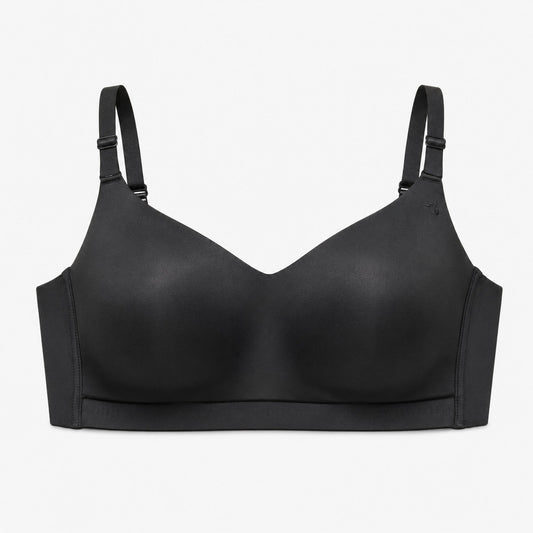 Herfur Everyday Comfort Bra in Black — front view