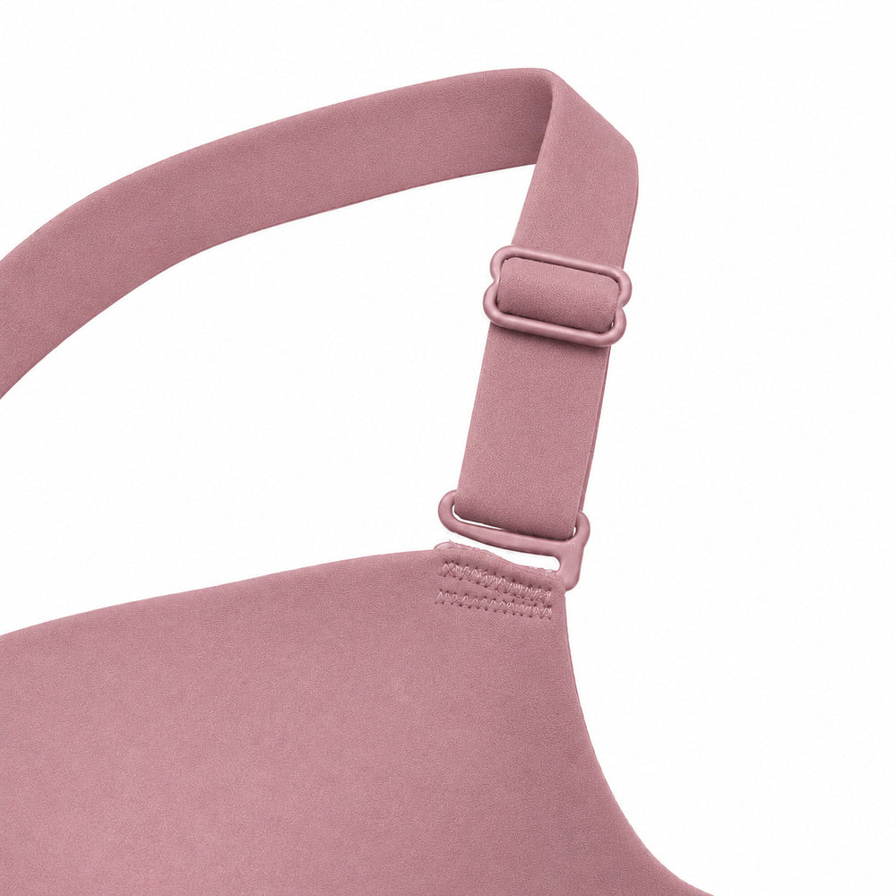Herfur Everyday Comfort Bra in Puce — adjustable strap detail